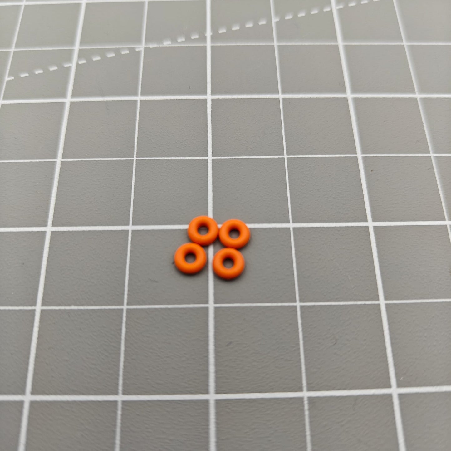 Colored O-rings for Button accent