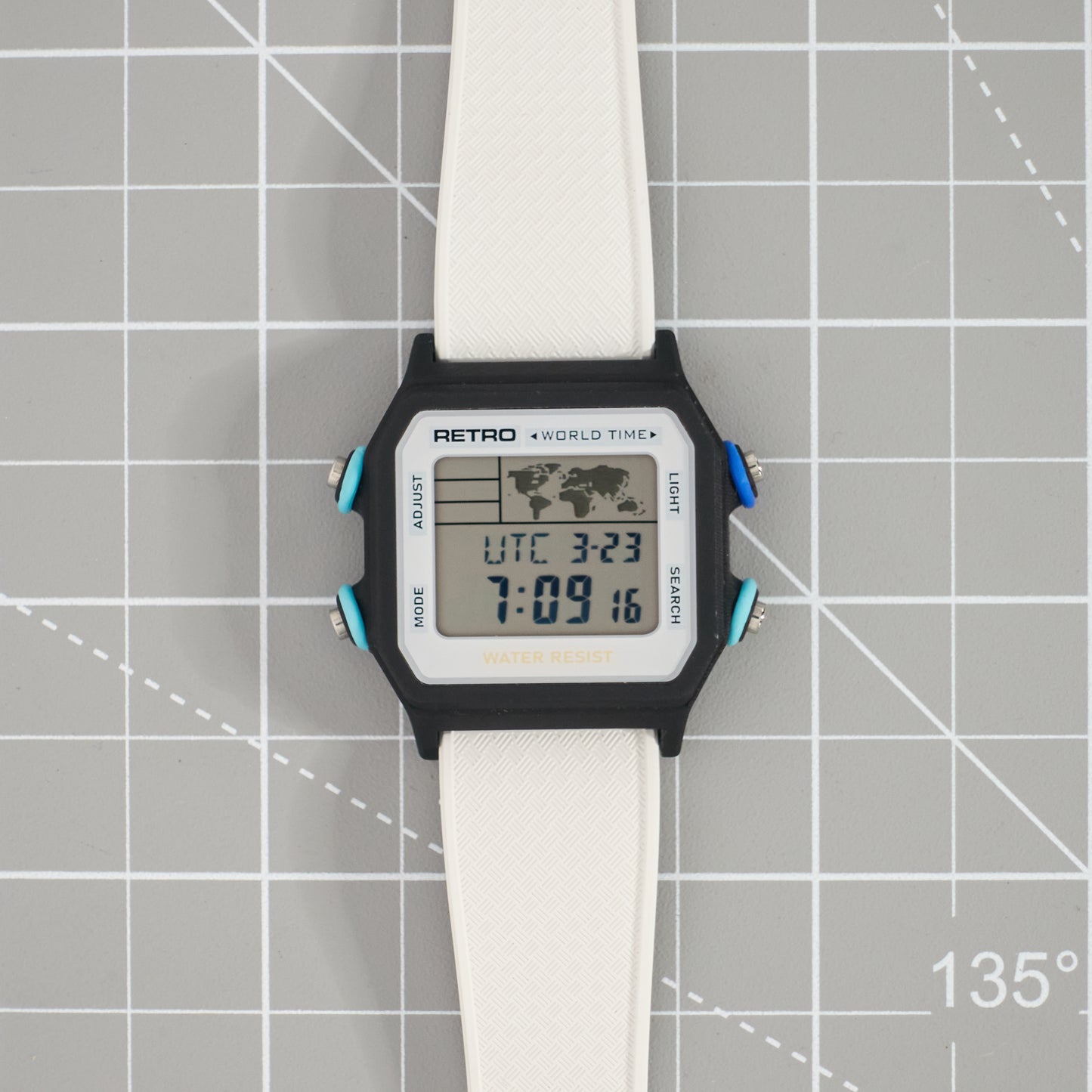 White glow A500 World Time