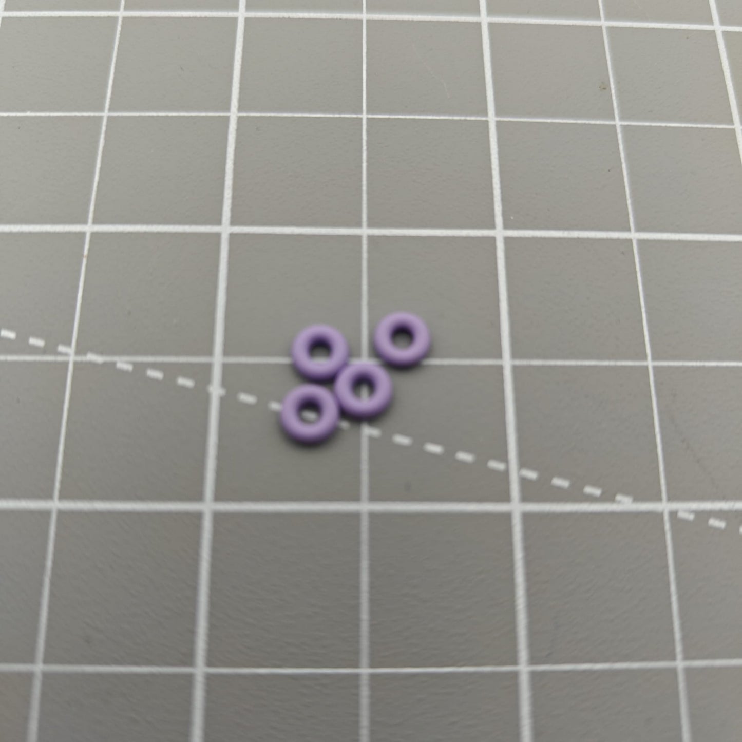 Colored O-rings for Button accent