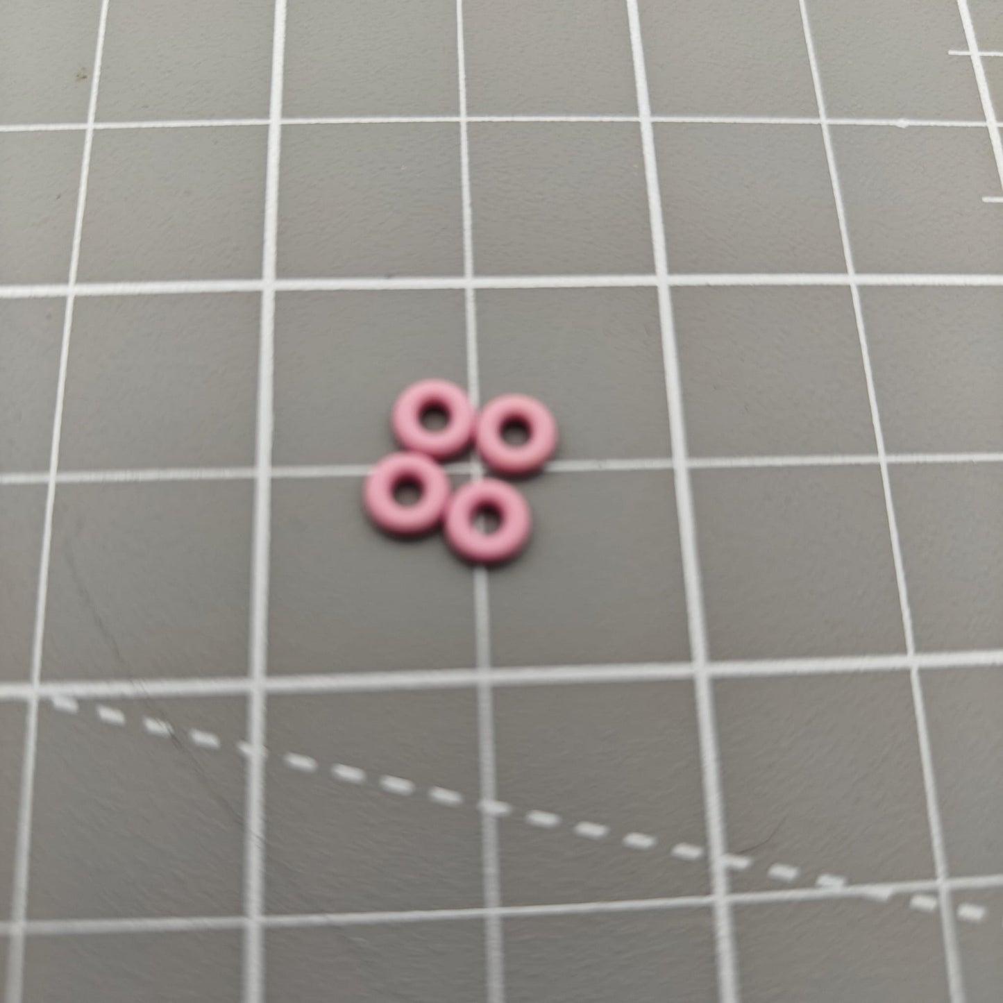 Colored O-rings for Button accent