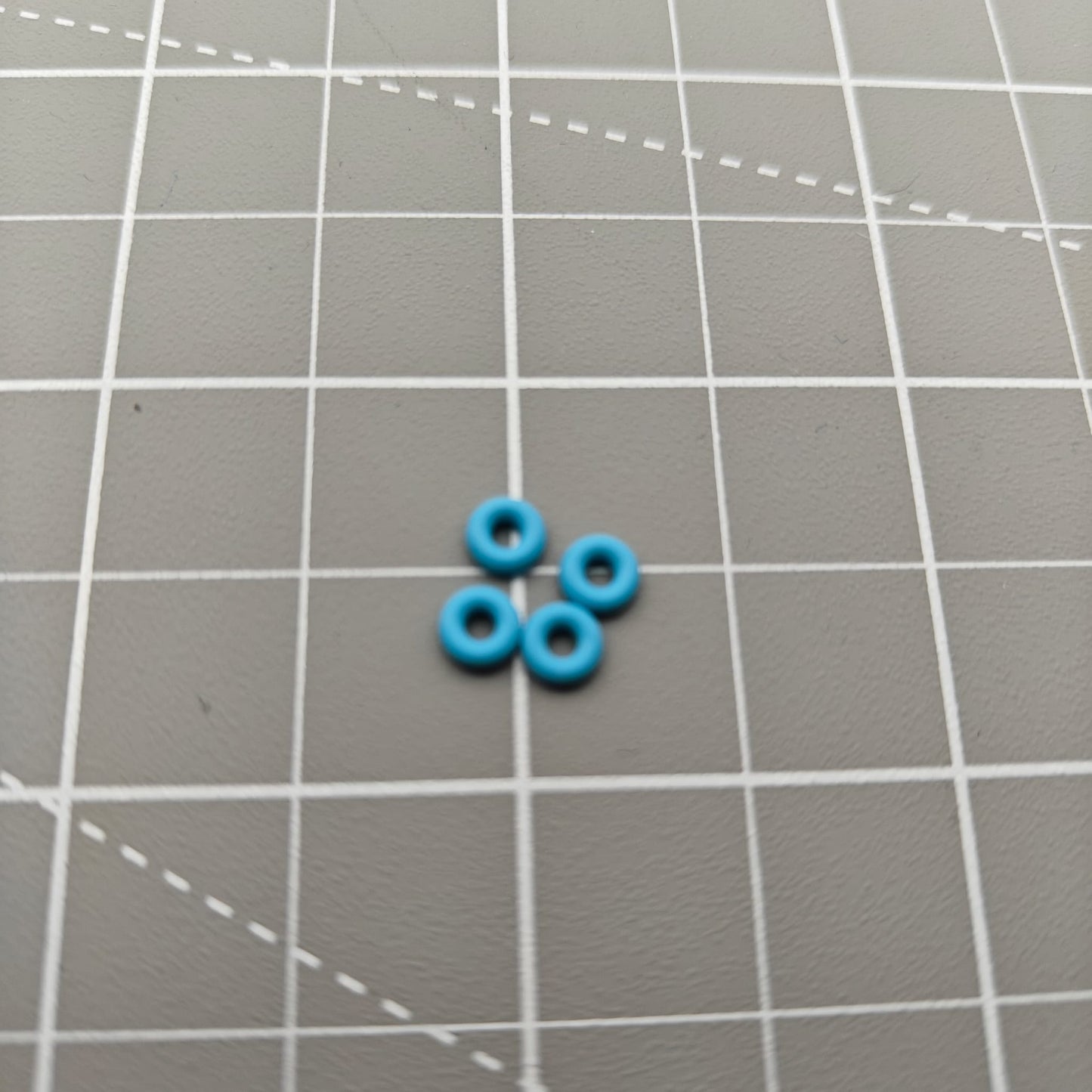 Colored O-rings for Button accent
