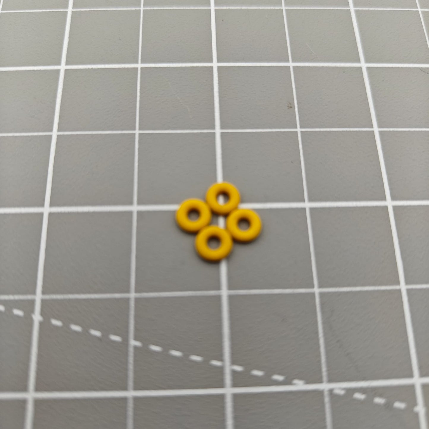 Colored O-rings for Button accent