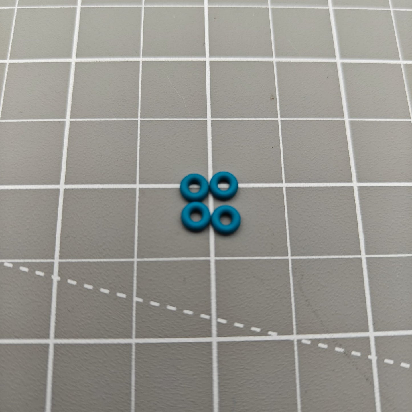 Colored O-rings for Button accent