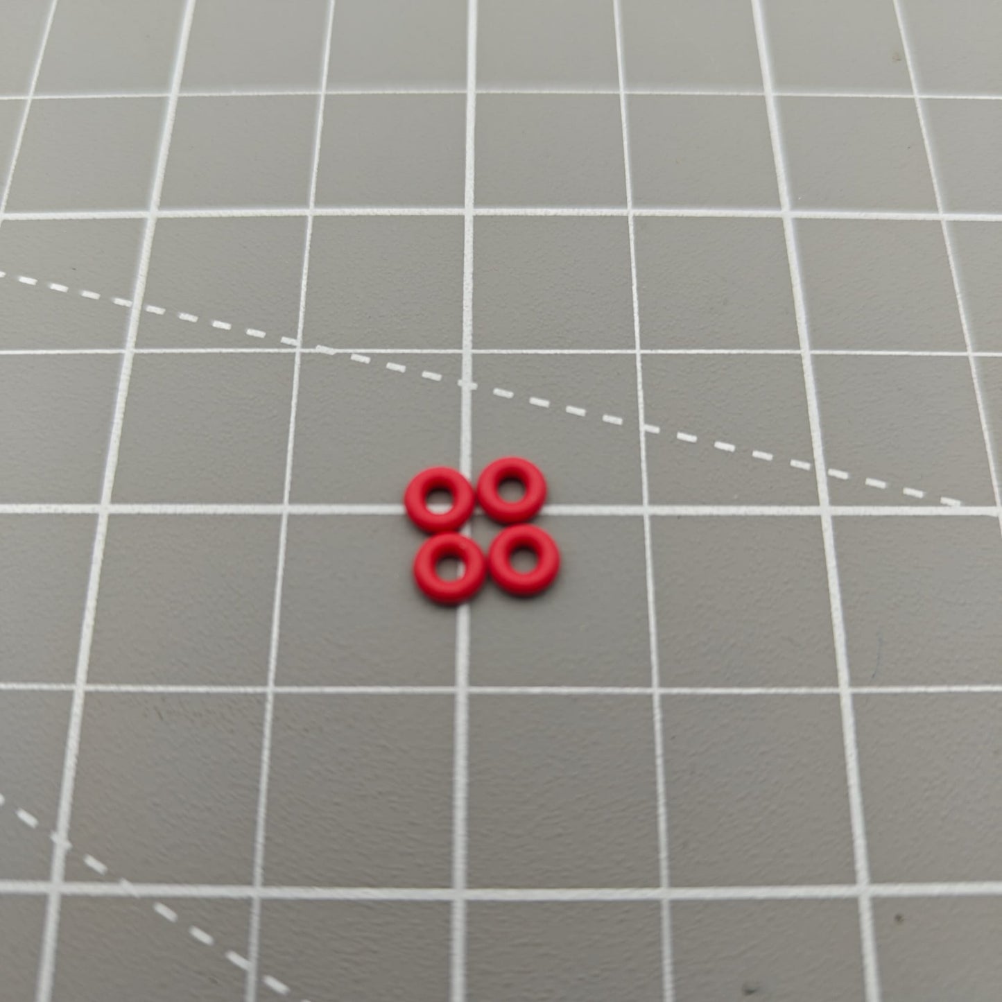 Colored O-rings for Button accent