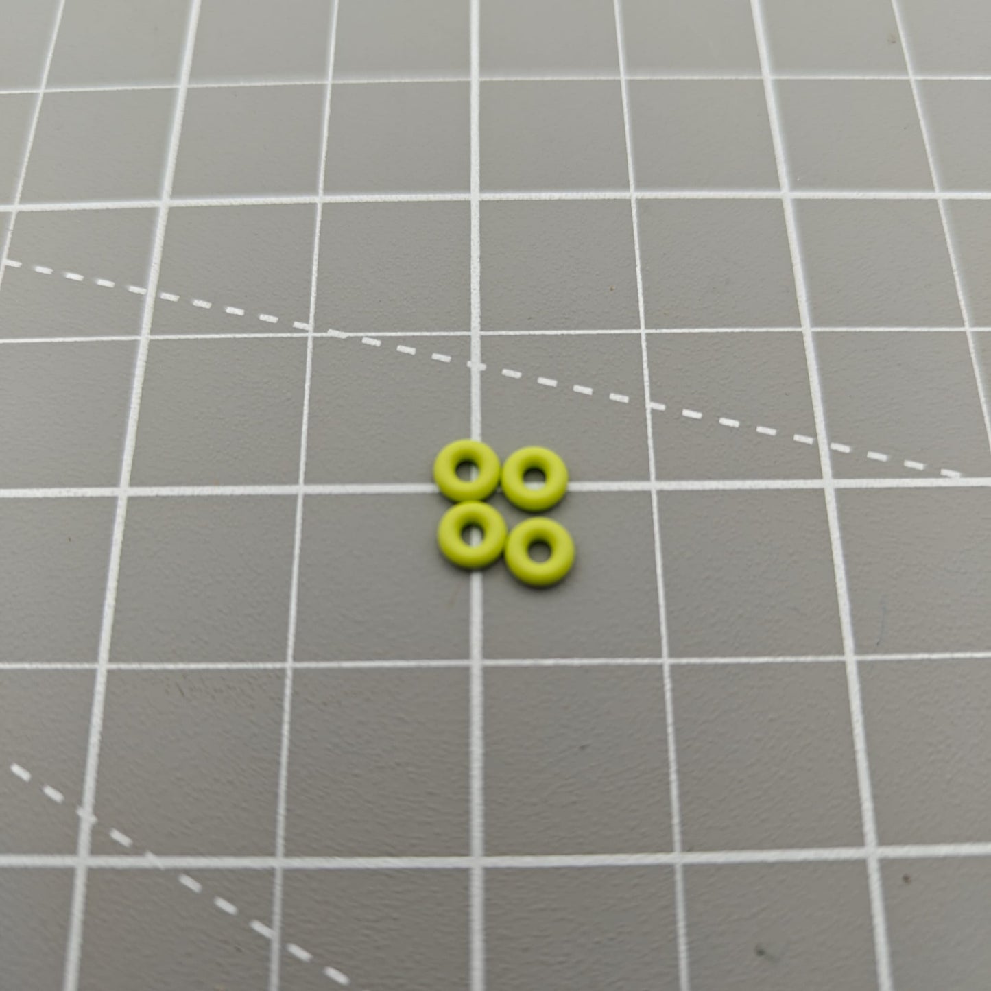 Colored O-rings for Button accent