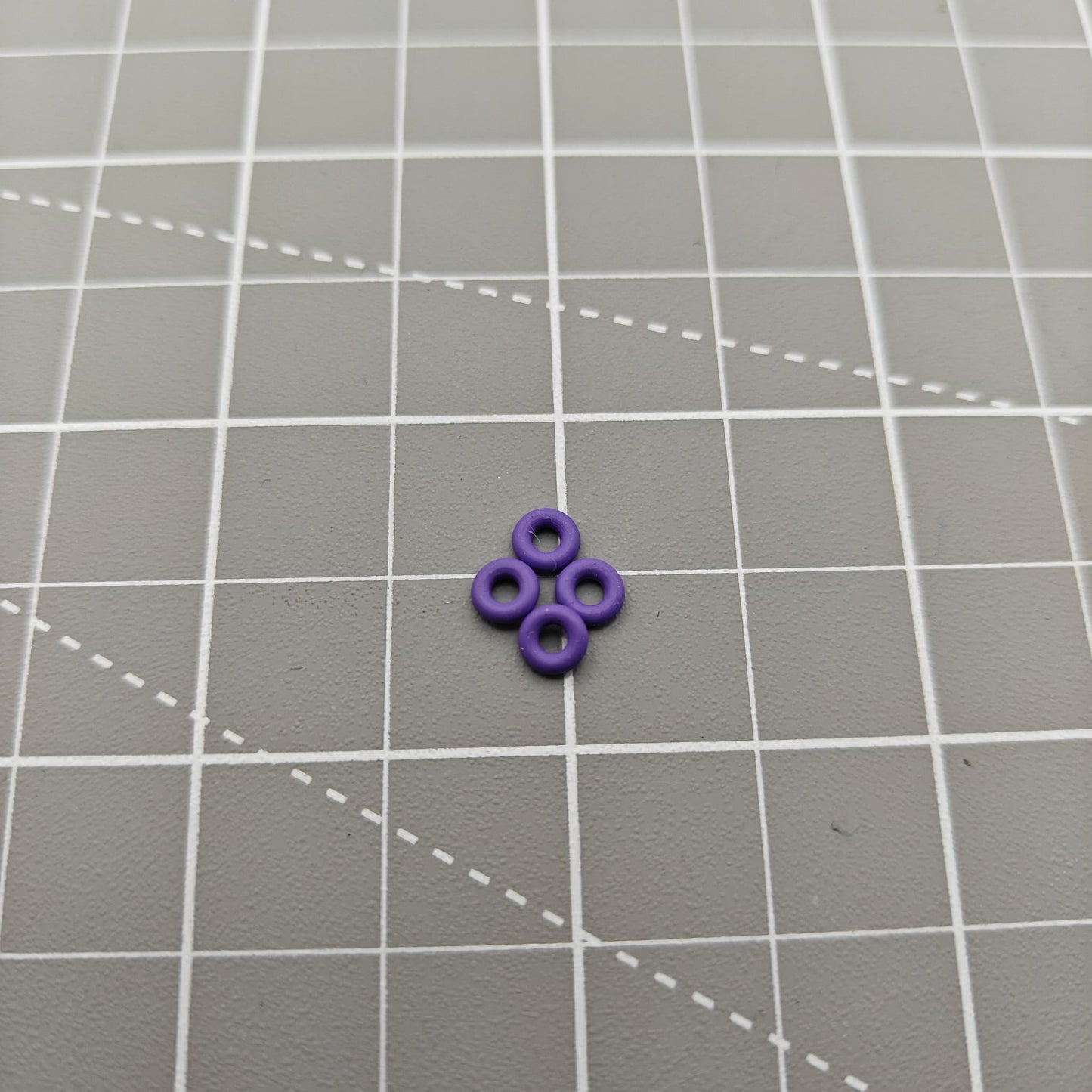 Colored O-rings for Button accent