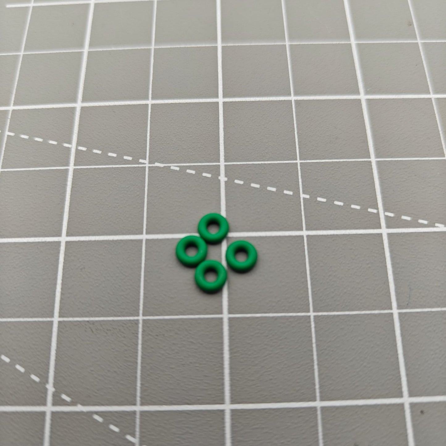 Colored O-rings for Button accent